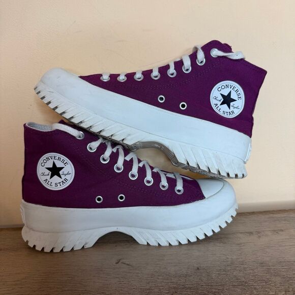 Converse Run Star Hike lugged 2.0 Sneakers A03701C mystic orchard Women’s 8.5 - Picture 1 of 8